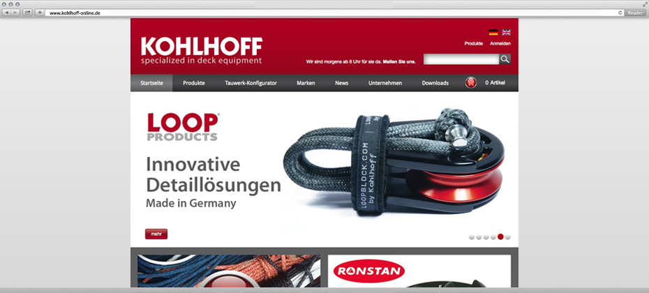 kohlhoff 4 webdesign website